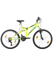 Детски велосипед BIKE SPORT - Paralax 24"x 380, зелен -1