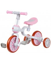 Детски велосипед 3 в 1 Zizito - Reto, розов -1