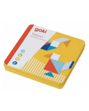 Детска игра Goki - Магнитен танграм -1