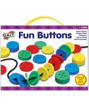 Детска игра Galt - Забавни копчета, играй и учи