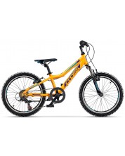 Детски велосипед Cross - Speedster girl 20''x 260, жълт -1