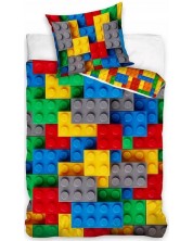 Детски спален комплект от 2 части Sonne - Блокчета Lego