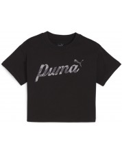 Детска тениска Puma - ESS+ Blossom , черна -1