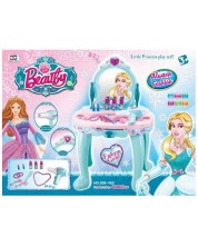 Детска тоалетка с аксесоари Raya Toys -  Ледена принцеса -1