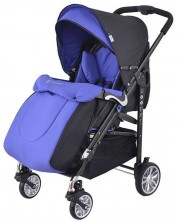 Комбинирана детска количка Zooper - Waltz, Royal Blue Plaid -1
