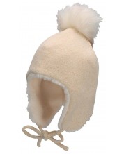 Детска зимна шапка с помпон Sterntaler - Момиче, 53 cm, 2-4 години -1