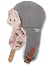 Детска зимна шапка ушанка Sterntaler - За момичета, 51 cm, 18-24 месеца