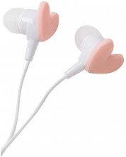 Детски слушалки с микрофон I-Total - Rainbow Dream 11144, розови