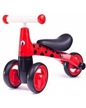 Детско колело за баланс Bigjigs - Diditrike, червено