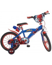 Детски велосипед Huffy - 16, Spiderman, син -1