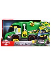 Детска играчка Dickie Toys - Камион за рециклиране, със звуци и светлини -1