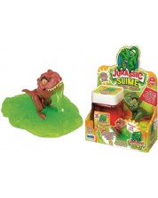 Фигура Rs Toys Jurassic - мини динозавър T-Rex със слайм -1