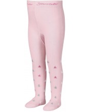 Детски памучен чорапогащник Sterntaler - С триъгълници, 86 cm, 18-24 месеца -1