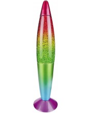 Декоративна лампа Rabalux - Glitter Rainbow, 15 W, 8.6 x 34.7 cm