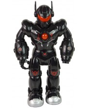 Детски робот Sonne - Exon, със звук и светлини, черен -1