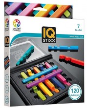 Детска логическа игра Smart Games - IQ Stixx, със 120 предизвикателства -1