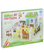 Детски комплект GОТ - Ферма за сглобяване и оцветяване
