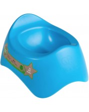 Детско гърне от биопластмаса eKoala - eKing, синьо