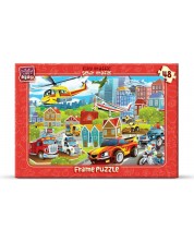 Детски пъзел Art Puzzle от 48 части - Градски трафик -1