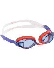 Детски очила за плуване Nike - Chrome, бели/червени -1