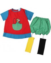 Детски костюм на Пипи Дългото чорапче Pippi, 4-6 години -1