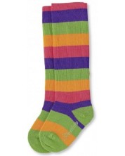Детски памучен чорапогащник Sterntaler - 74 cm, 6-7 месеца, раиран -1