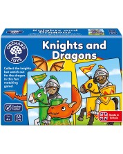 Детска образователна игра Orchard Toys - Рицари и дракони -1