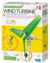 Детски комплект 4M - Зелена наука, вятърна турбина