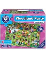 Детски пъзел Orchard Toys - Дървесно парти, 70 части -1