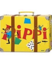 Детски куфар Pippi - Големият куфар на Пипи, жълт, 32 cm -1