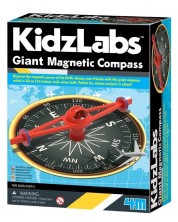 Играчка за сглобяване 4M Kidz Labs - Магнитен компас  -1