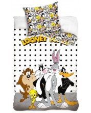 Детски спален комплект Sonne - Looney Tunes, 2 части