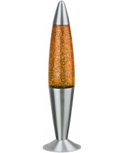 Декоративна лампа Rabalux - Glitter, 25 W, 42 x 11 cm, оранжева -1