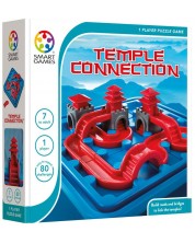 Детска логическа игра Smart Games Originals Kids Adults - Свържи храмовете -1