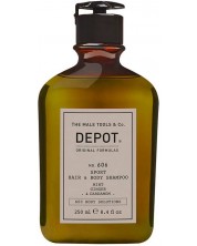 Depot Спортен шампоан за коса и тяло No. 606, 250 ml -1