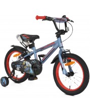 Детски велосипед Byox - Monster сив,  16′′