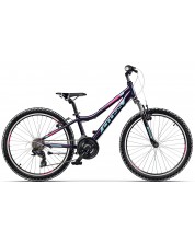 Детски велосипед Cross - Speedster girl 24''x 300, черен -1