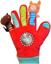 Детска ръкавица за игра Eurekakids, с кукли -1