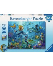 Детски пъзел Ravensburger от 100 XXL части - Подводно приключение -1