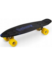 Детски скейтборд Qkids - Galaxy, черен графит -1