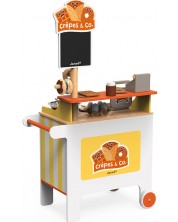 Детска играчка Janod - Мобилен щанд за гофрети