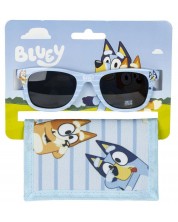 Детски комплект Cerda - Портмоне и слънчеви очила, Bluey