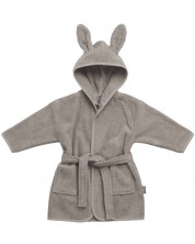 Детски халат за баня Jollein - Storm Grey, 1-2 години -1
