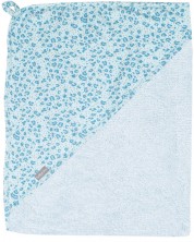 Детска хавлия Bebe-Jou - Leopard Blue, 75 x 85 cm -1