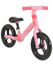 Детски балансиращ велосипед Byox - Dino, розов -1