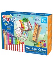 Детски математически комплект Learning Resources - Кубчета за сглобяване, от 11 до 20 -1