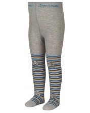 Детски чорапогащник Sterntaler - Райе, 122/128 cm, 5-6 години, сив -1