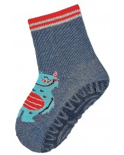 Детски чорапи със силикон Sterntaler - Fli Air, сини, 17/18, 6-12 месеца