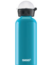 Детска бутилка Sigg KBT - Waterfall, синя, 0.4 L -1