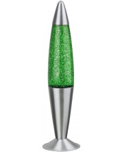 Декоративна лампа Rabalux - Glitter, 25 W, 42 x 11 cm, зелена -1